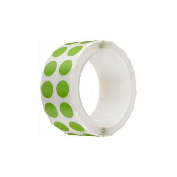 Tough-Spots, 1/2" Dia, Green, 1000/pk, 1000PK